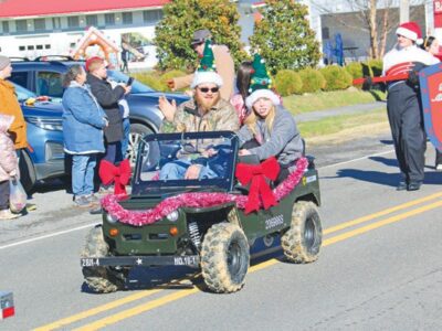 Scenes from 2025 Dungannon Christmas Parade